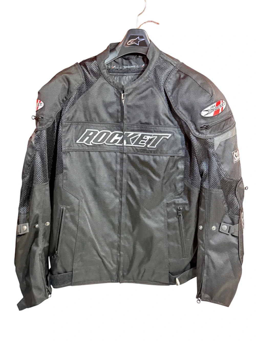 Joe Rocket Black Mesh Performance Motorcycle Jacket